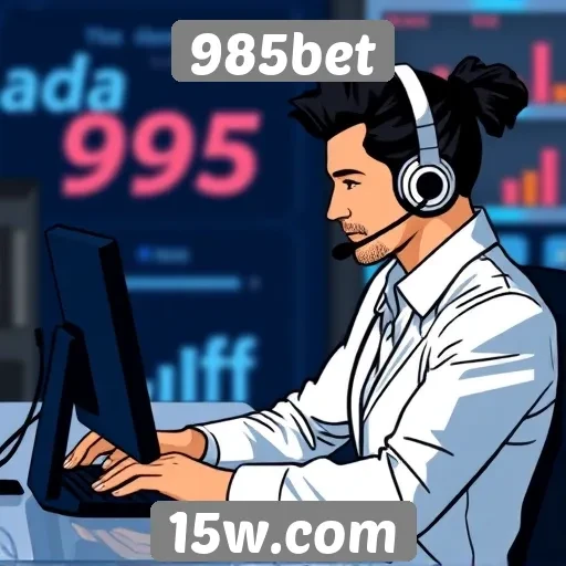 Desempenho do suporte ao cliente da 985bet